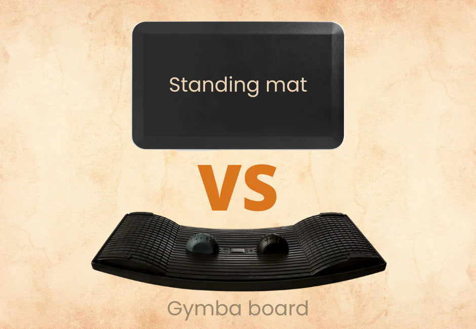 Gymba Board vs. Standing Mat